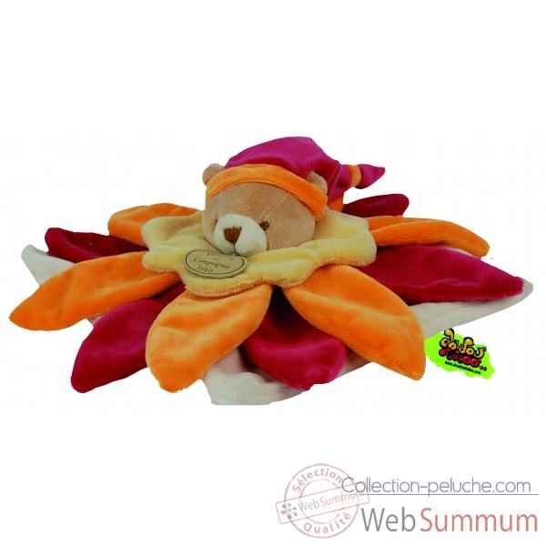 Doudou et Compagnie Doudou collector fleur orange -228 dans