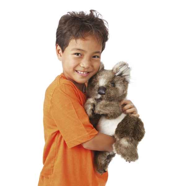 Marionnette ventriloque koala Folkmanis -3057 dans Animaux de la savane sur  Collection peluche