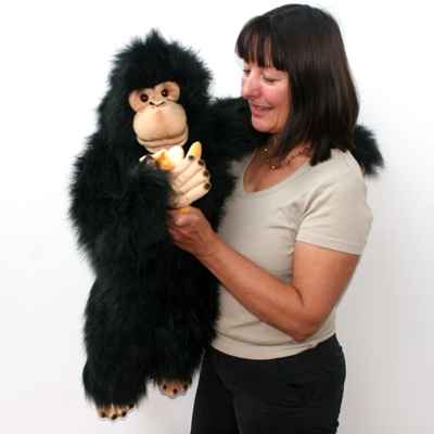 WWF - Peluche Singe Chimpanzé - Peluche Réaliste avec de Nombreux Détails  Ressemblants - Douce et Souple - Normes CE - Hauteur 30 cm : :  Jouets