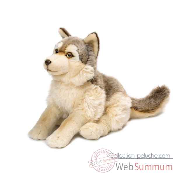 Peluche Loup Assis